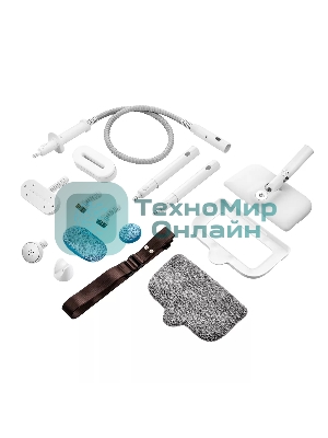 Швабра паровая Kitfort КТ-1016 1300Вт белый