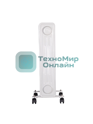 Обогреватель масляный Ресанта ОМ-9А (9 секций), белый, 2000 Вт, 20 м2, термостат 67/3/16