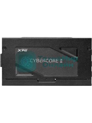 Блок питания ADATA XPG CYBERCORE II 1300W RTL (CYBERCOREII1300P-BKCEU), 1300Вт, 80 PLUS Platinum, 120мм, модульный, черный