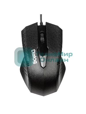 Мышь проводная Dialog Pointer MOP-09U черный, 800 dpi, USB, кнопки - 3