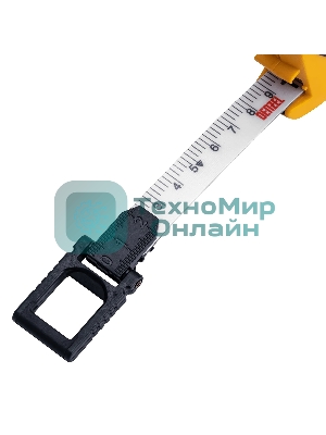 Рулетка геодезическая Denzel 50 м х 15 мм, закрытый корпус, фиберглассовая лента