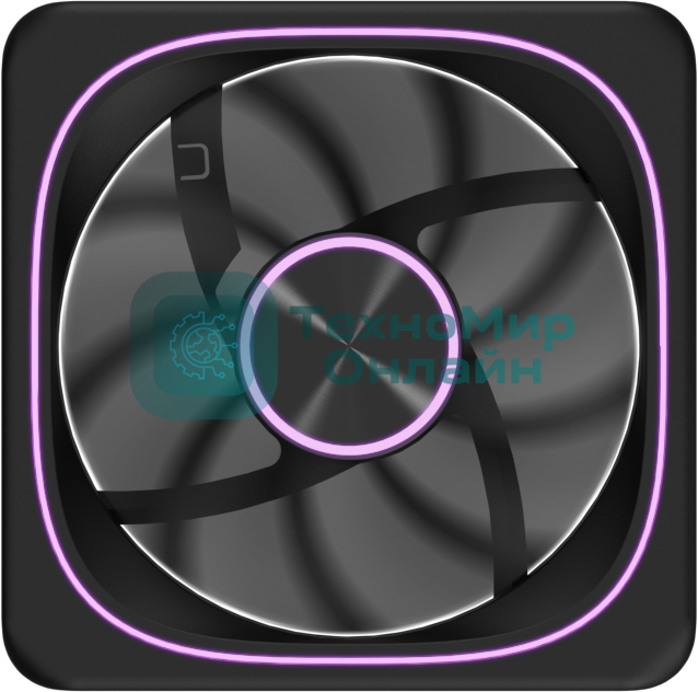 Вентилятор для корпуса Formula Air Fusion 1 BK Reverse ARGb 120х120x28 черный 4-pin 35.97дБ (упак.:1шт) (AIR FUSION 1 BK REVERSE) Ret