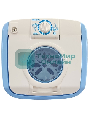 Центрифуга Renova SD-80TS1(P) белый/голубой, 8.5 кг, 1400 об/мин, программ 6, 44 x 78 x 43 см