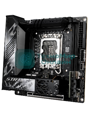 Материнская плата ASUS ROG STRIX Z890-I GAMING WIFI, LGA1851, Intel Z890, 2xDDR5, 2xSATA, 2xM.2, 1xPCI-E 5.0 x16, 1xHDMI, 2xThunderbolt 4, 1x2.5Gb LAN, 9xUSB-A, 1xUSB-C, 5.1, Mini-ITX