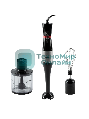 Блендер погружной Atlanta ATH-3178 черный, 600 Вт, плавная регулировка