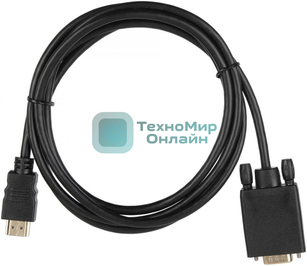 Кабель ACD-DHVM1-30B ACD-DHVM1-30B HDMI 1.4, Golden Plated,19m/15m, HDMI-VGA черный, 3м, (742330)