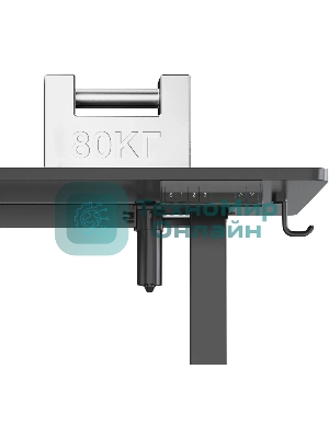 Стол компьютерный Cactus угловой подъемный столешница МДФ черный каркас черный 1600х1400х720х1180 мм (CS-EDXL-BBK)