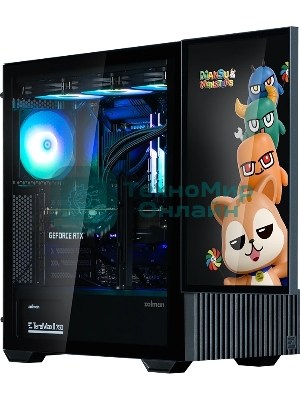 Компьютерный корпус Zalman Z10 DS без БП черный