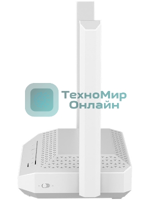 Гигабитный интернет-центр Keenetic Racer KN-4010 с Mesh Wi-Fi 6 AX3000, 2 портами Gigabit Ethernet и переключателем режима роутер/ретранслятор