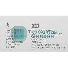 Комплект клавиатура+мышь A4Tech FStyler F1512 проводной, USB, 1200 DPI, белый