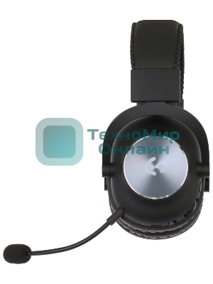 Гарнитура беспроводная/проводная Logitech Headset PRO X LIGHTSPEED Wireless Gaming черный