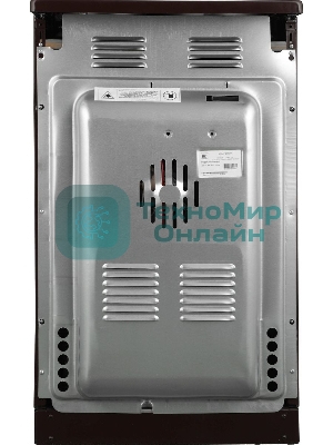 Плита электрическая Лысьва EF4004MK00 коричневый, конфорок 4 шт, духовка 57 л, 50 см x 84 см x 60 см (без крышки)