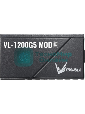 Блок питания Aerocool/Formula ATX 1200W VL-1200G5 MOD Gen5 RTL, 1200Вт, 80 PLUS Gold, 140мм, модульный, серый и черный