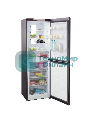 Холодильник Бирюса Б-W940NF графит двухкамерный 210/130л морозилка снизу, No Frost