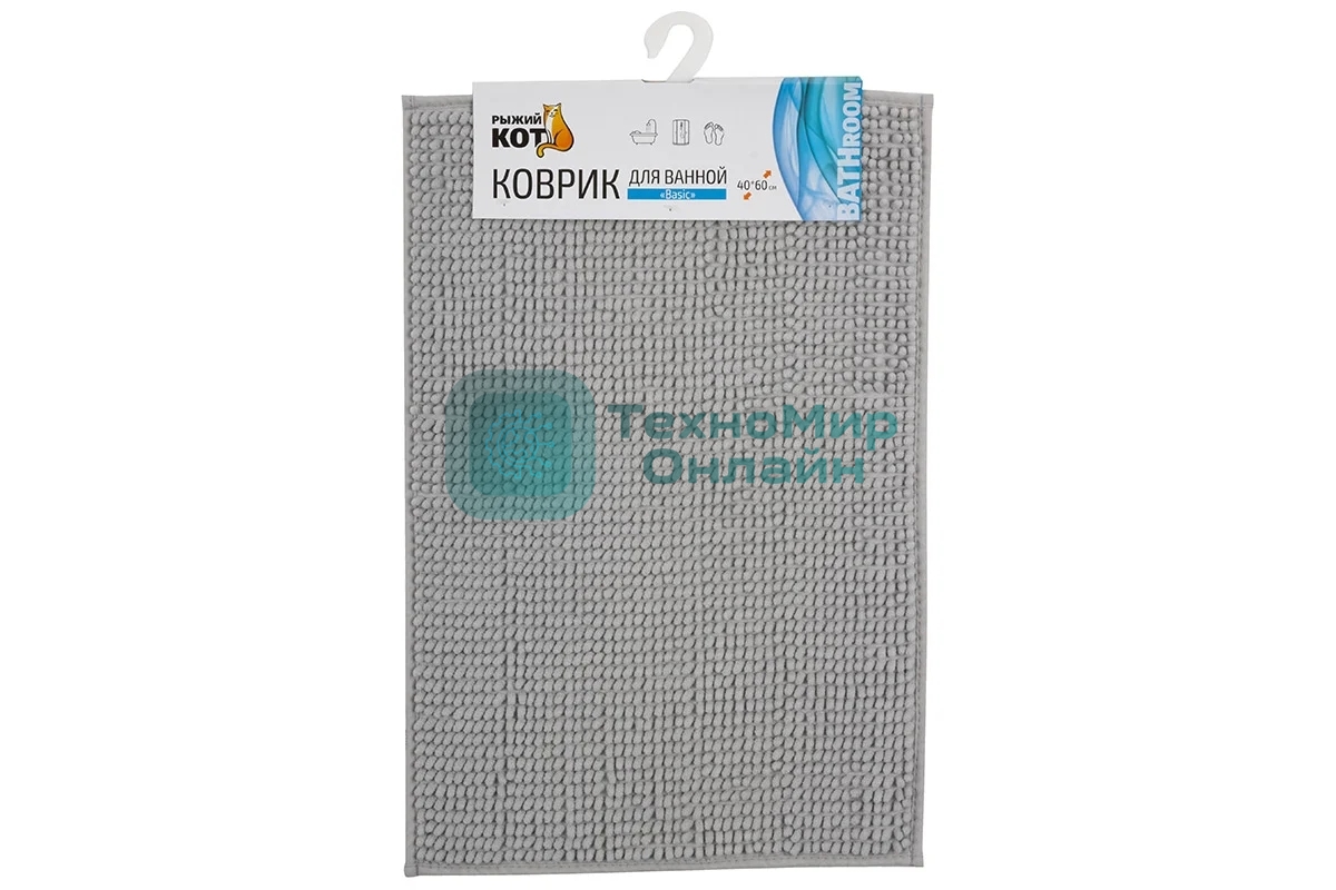 Коврик для ванной РЫЖИЙ КОТ 