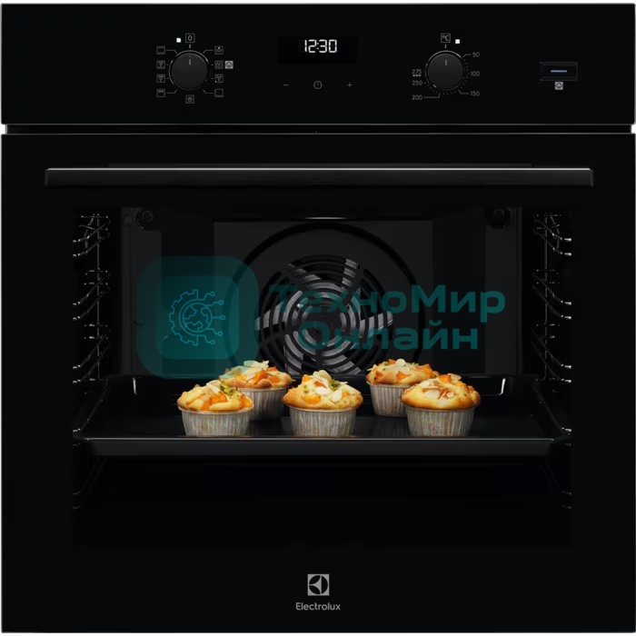 Духовой шкаф электрический Electrolux EOD5H70Z черный