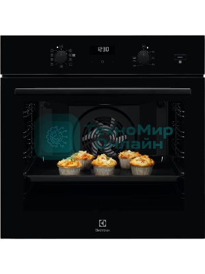 Духовой шкаф электрический Electrolux EOD5H70Z черный