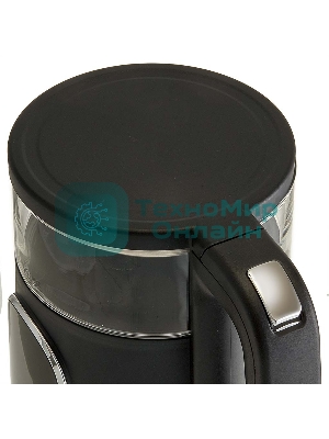 Чайник Delta Lux DE-1025 черный 2,2кВт, 1.7 л, LC