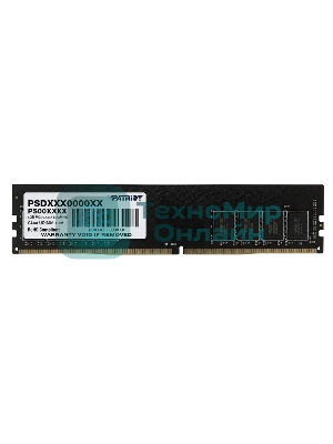 Оперативная память Patriot Signature, DDR4, 8GB (1x8 GB), 3200 MHz, CL22, DIMM