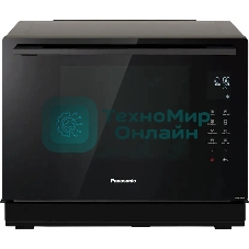 Микроволновая печь Panasonic NN-CS89LBZPE черный, 31 л, 1000 Вт, переключатели - сенсор