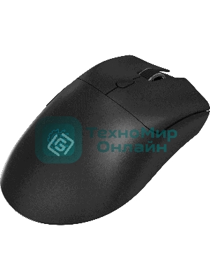 Мышь беспроводная Оклик 980GMW черный оптическая 26000dpi беспров. BT/Radio USB для ноутбука 6but