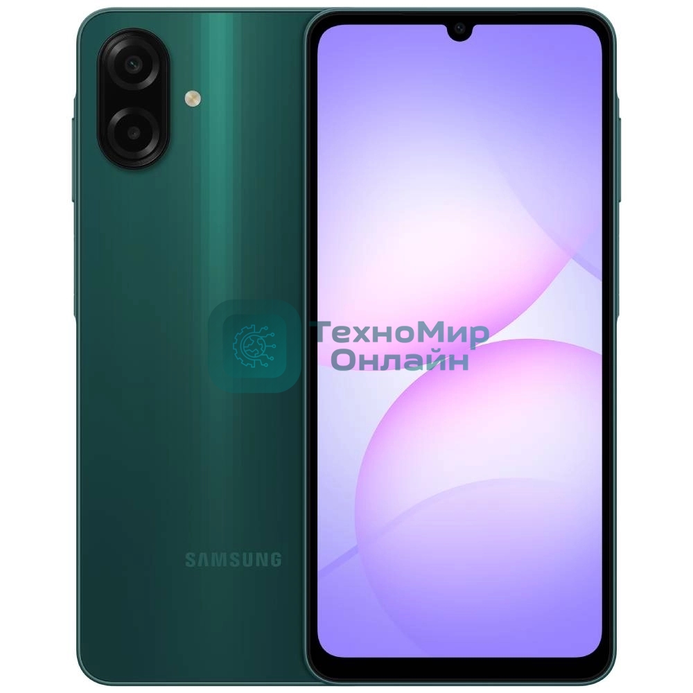 Смартфон Samsung Galaxy A07 6/128Gb, зеленый