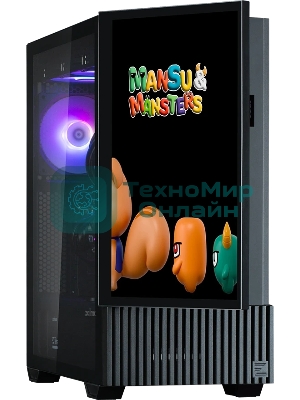 Компьютерный корпус Zalman Z10 DS без БП черный