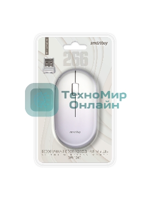 Мышь беспроводная Smartbuy (SBM-266AG-W) 266AG белый градиеент