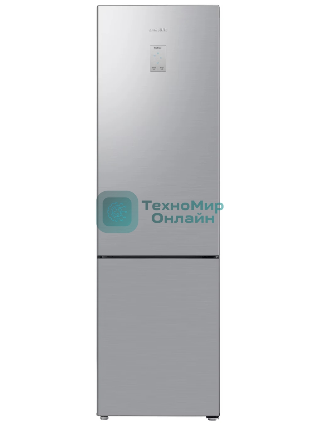 Холодильник Samsung RB37A5411SA графит двухкамерный 269/98л морозилка снизу, No Frost