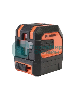 Нивелир лазерный PATRIOT LL 105, дальность без приемника 15м., 1/4 дюйма, красный, Длина волный 650Нм