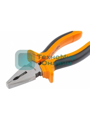 Плоскогубцы Sparta Comfort 180 мм, комбинированные шлифованные, двухкомпонентные рукоятки