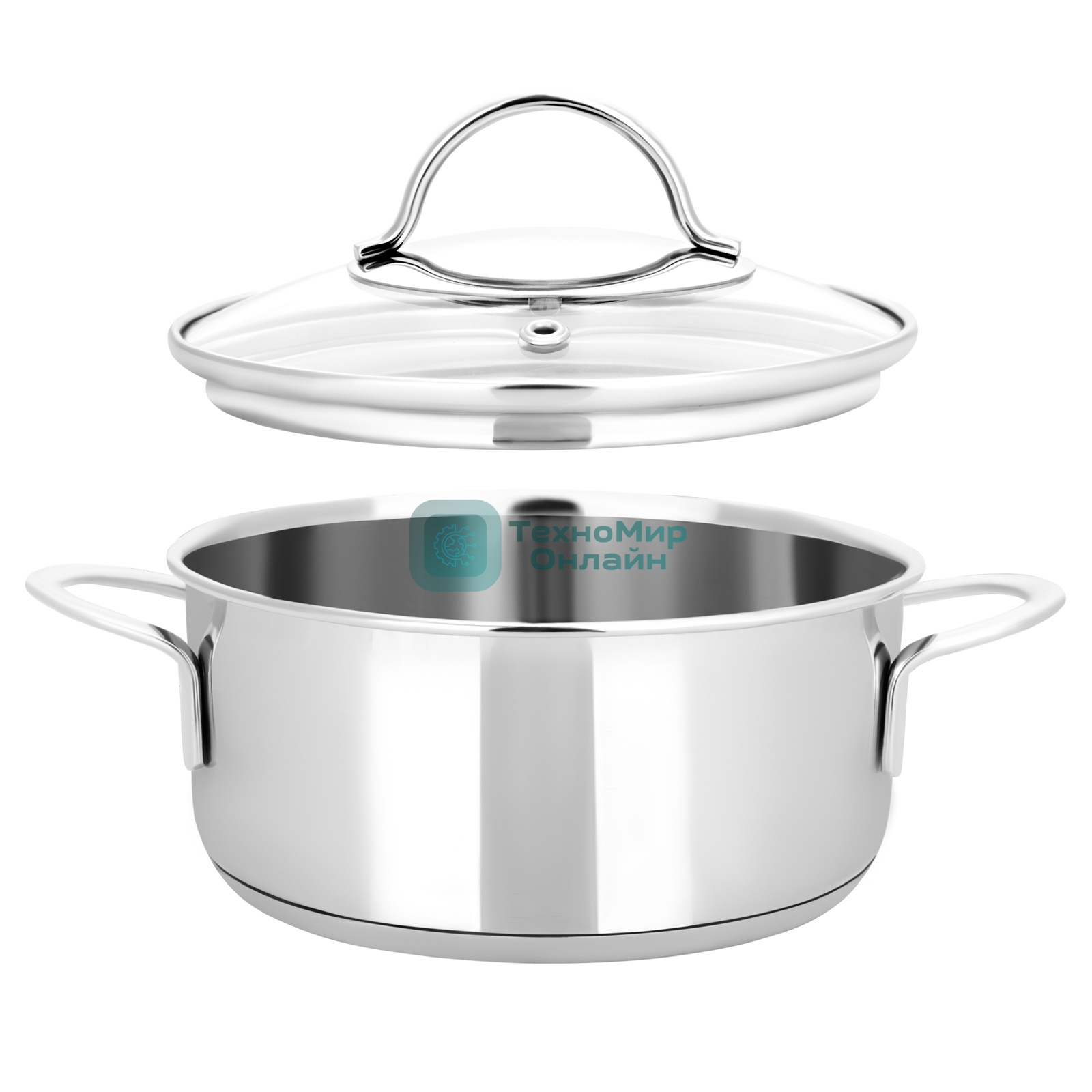 Кастрюля нерж Pretty 1,0л ТМ Appetite