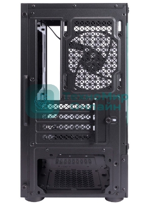 Компьютерный корпус 1STPLAYER MIKU Mi2-A черный mATX 3x120мм LED fans Mi2-A-BK-2F1R-1F1