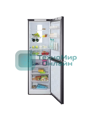 Холодильник Бирюса Б-W940NF графит двухкамерный 210/130л морозилка снизу, No Frost