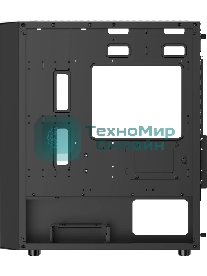 Компьютерный корпус Ocypus Gaммa C50 BK ARGb, MATX, USB 3.0*1+USB 2.0*2, FRONT 3x120мм ARGb, REAR 1x120мм ARGb