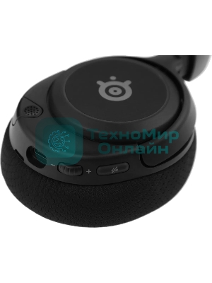 Гарнитура проводная с микрофоном Steelseries Arctis Nova 3 черный 1.2м накладные оголовье (61631)