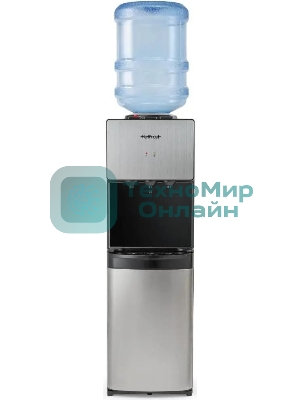 Кулер Hotfrost V400BS напольный компрессорный серебристый/черный