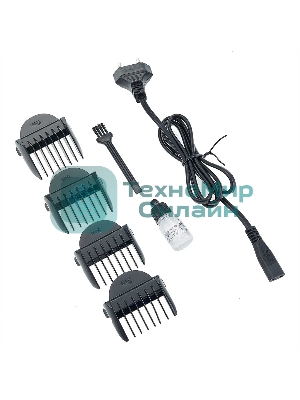 Машинка для стрижки волос DELTA LUX DE-4207A белый с черным