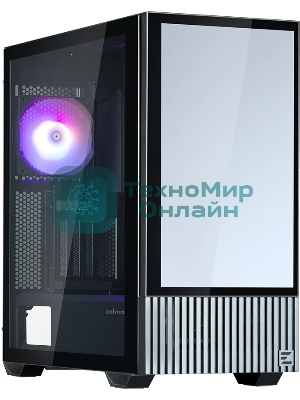 Компьютерный корпус Zalman Z10 DS без БП черный