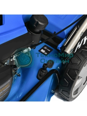 Бензиновая газонокосилка Hyundai L4620S ICV145,4-х такт, 3.8 л.с./145 см3, Ширина среза 45,7 см, Высота среза 25-75 мм, 25,2 кг