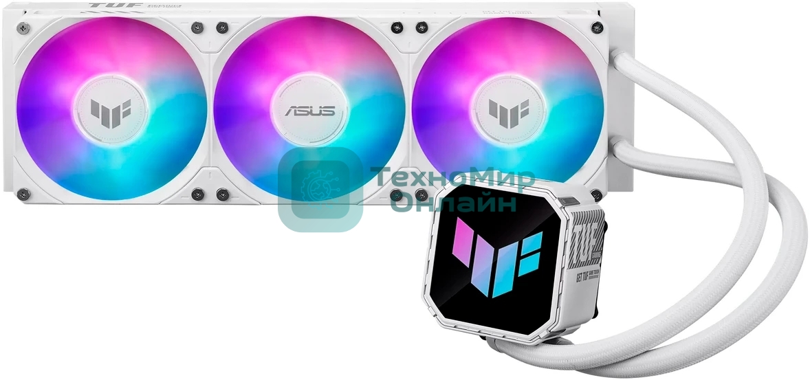 Система жидкостного охлаждения ASUS TUF GAMING LC III 360 ARGB WHT