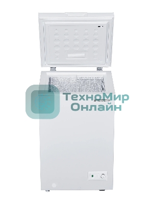 Морозильный ларь Snowcap CF-100S 99л серебристый (глухая крышка)