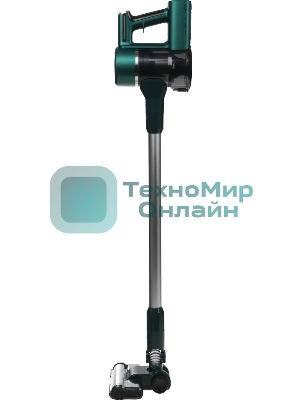 Пылесос вертикальный Haier HVC400HE зеленый, питание от аккумулятора, 400 Вт, уборка сухая, пылесборник 0.8 л