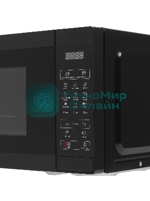 Микроволновая печь Sharp R-6800RK черный, 20 л, 800 Вт, переключатели - сенсор