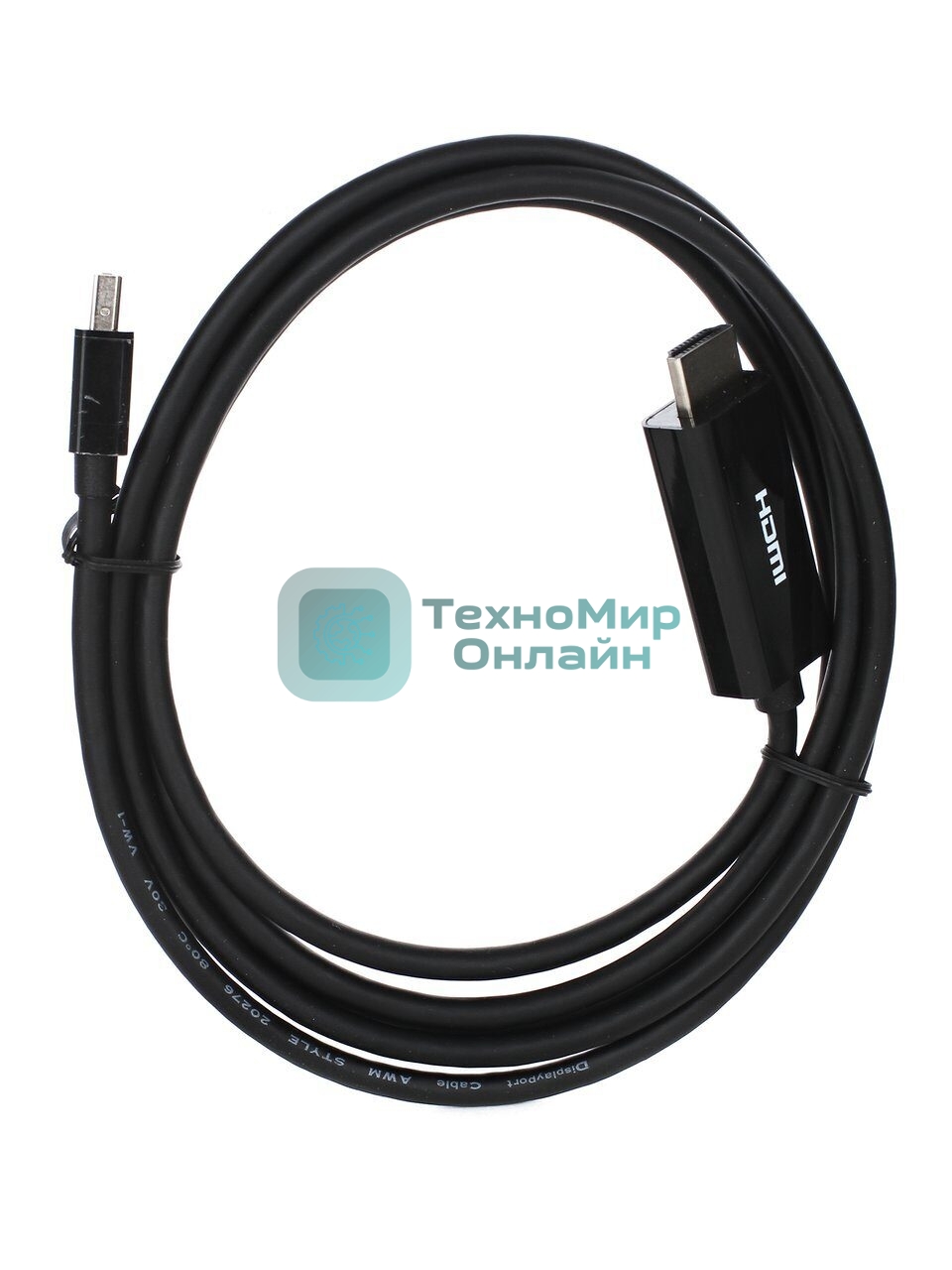 Кабель-переходник Mini DisplayPort M => HDMI M 1.8m Telecom (TA695-1.8m)