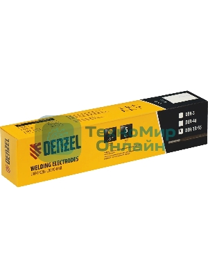 Электроды Denzel DER-13/55, диам. 3 мм, 5 кг, основное покрытие