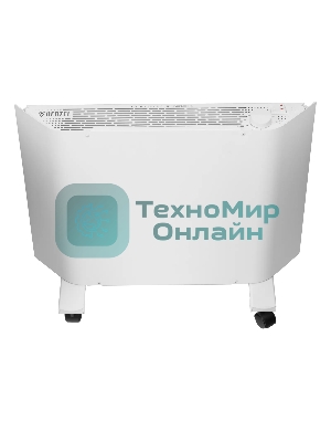 Конвектор электрический Denzel XCE-1000 белый, 1000 Вт, 15 м2, термостат