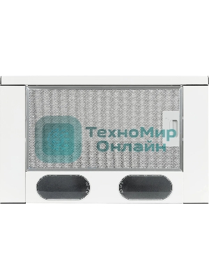 Вытяжка встраиваемая Elikor Интегра 50П-400-В2Л белый, 50 см, 400 куб. м/ч, 57 дБ