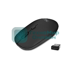 Мышь беспроводная SVEN RX-222W черный, 1800 dpi, радиоканал, Bluetooth, USB, кнопки - 4