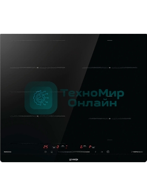 Встраиваемые индукционные панели Gorenje ISC645BSC Вид: индукционная, Тип установки: независимая, : черный, Материал варочной поверхности: стеклокерамика, Общее число конфорок: 4